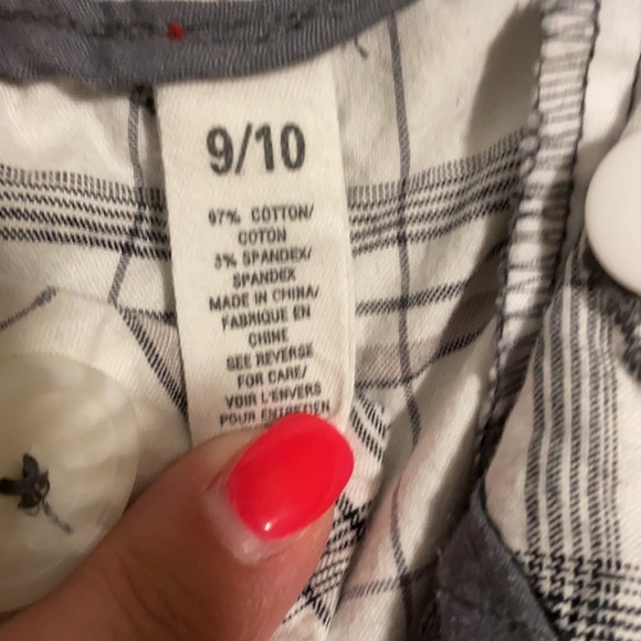 💥💥 SOLD 💥💥 Great Aeropostale stretch plaid shorts size 9/10 - Picture 3 of 6